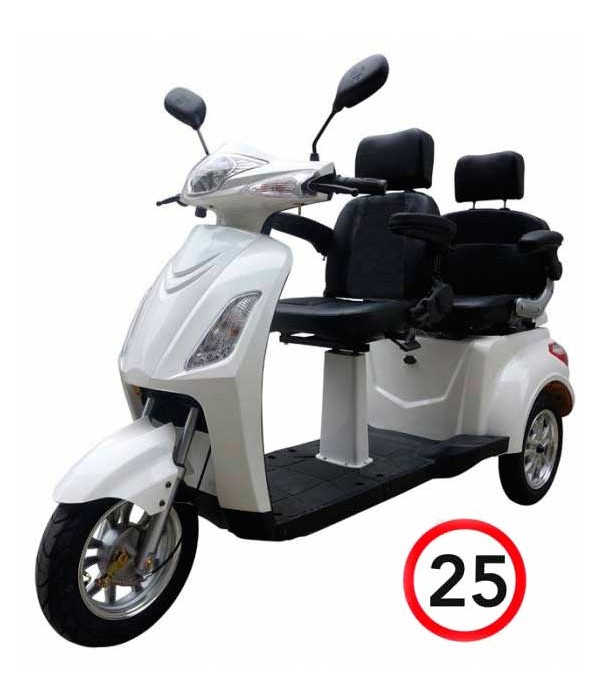 Elektromobil VITA CARE 2000, weiß, Front
